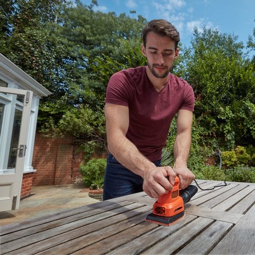 Black+Decker Lijadora Múltiple 4 En 1 Bew200-Qs, Lijadora Delta Bew200-Qs