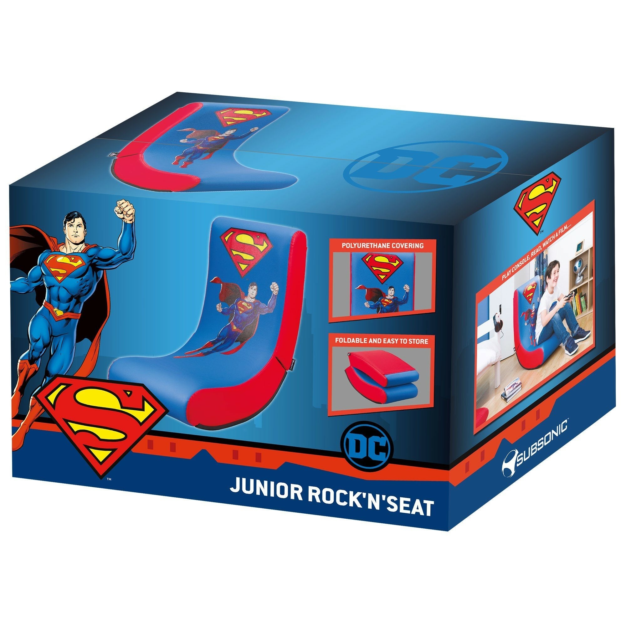 Subsonic Dc Comics Superman Junior Rock'N Seat
