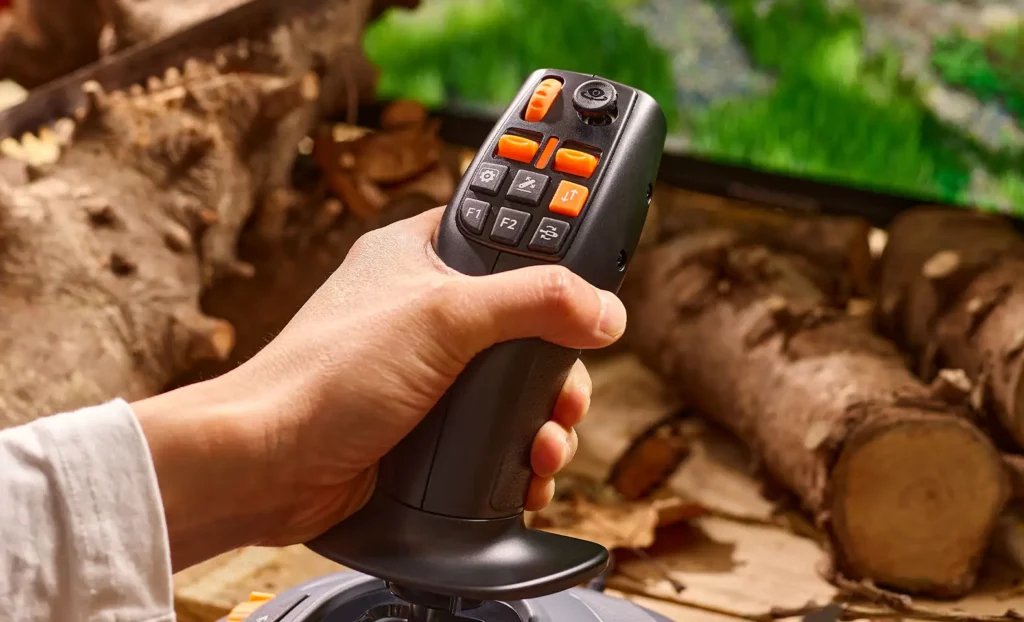 Thrustmaster Simtask Farmstick X Negro Usb 2.0 Palanca De Mando Xbox