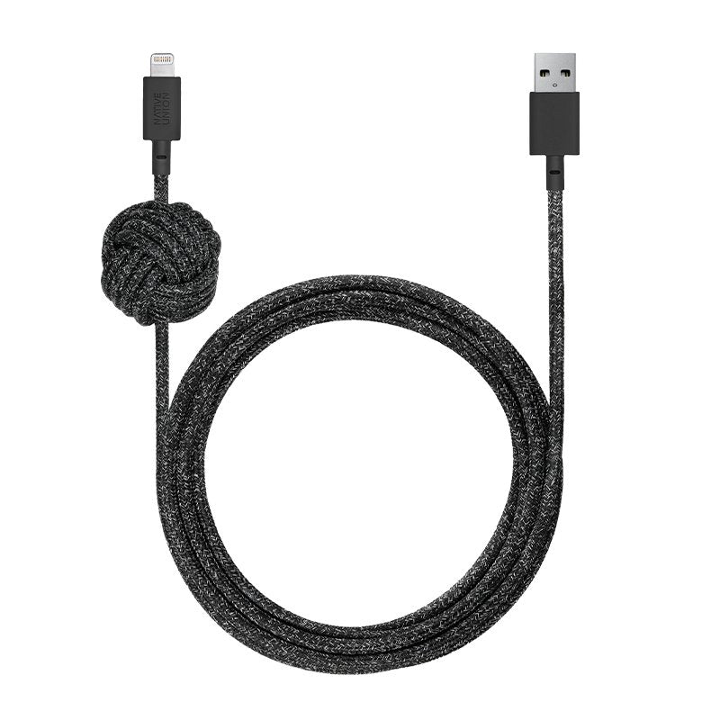 Night Cable-Lightning 3 M Black Night Cable-Lightning,
