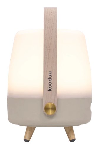 Lampa Przenosna Z Glosnikiem Lite-Up Play Mini Bezowa