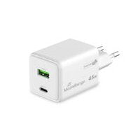 EAN 4260664878971 - MediaRange MRMA113-2 cargador de dispositivo móvil Smartphone, Tableta Blanco Corriente alterna Carga ráp imagen 1