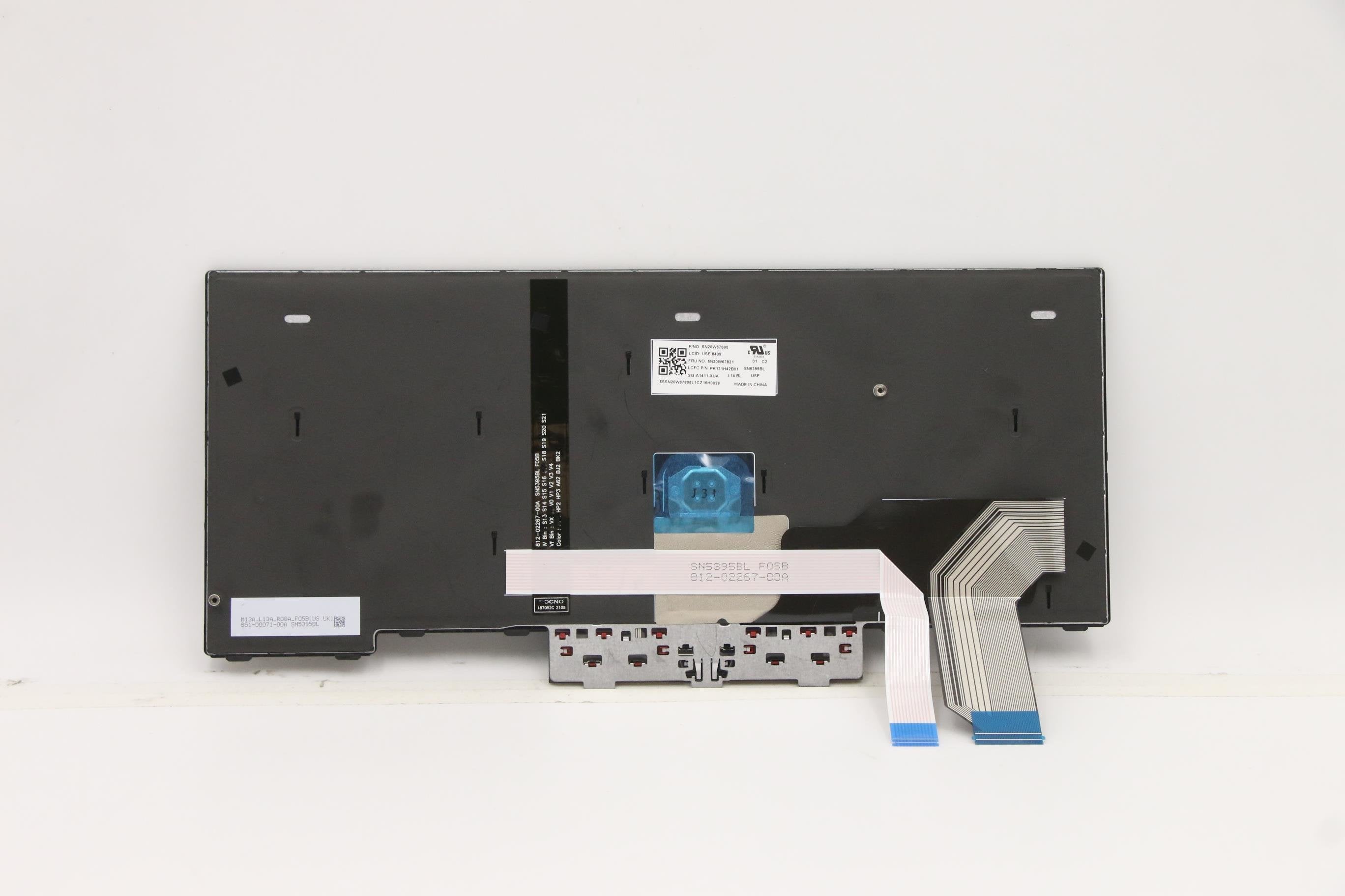 EAN 5704174547532 - Lenovo 5N20W67821 refacción para laptop Teclado imagen 2