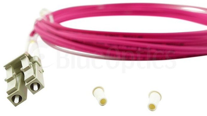 Blueoptics Sfp3131fu7.5mk Cable De Fibra Optica 7,5 M Lc Om4 Magenta