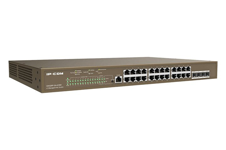 Ip-Com Switch 24-Port Ge G5328p-24-410w 370w (24x Poe)