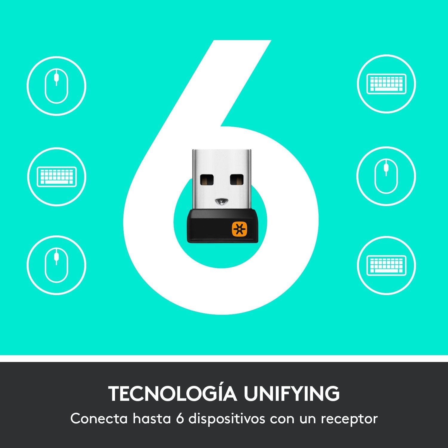 EAN 5099206023901 - Logitech 910-001949 ratón Oficina mano derecha RF inalámbrico Óptico 1000 DPI imagen 15