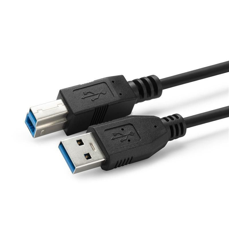Microconnect Usb3.0ab05b Cable Usb 0,5 M Usb 3.2 Gen 1 (3.1 Gen 1) Usb A Usb B Negro