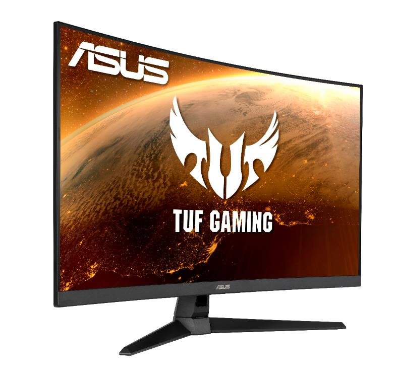 Monitor Asus 31.5 Tuf Gaming Vg328h1b - Led- Gebogen - Full Hd (1080p) - 79.8 Cm (31.4") Der Vg328h1b Widescreen Lcd-Monitor Von Asus Verfügt Über Ein Schärferes, Breiteres Und Helleres Display Als Seine Vorgänger Plus Eine Reihe V