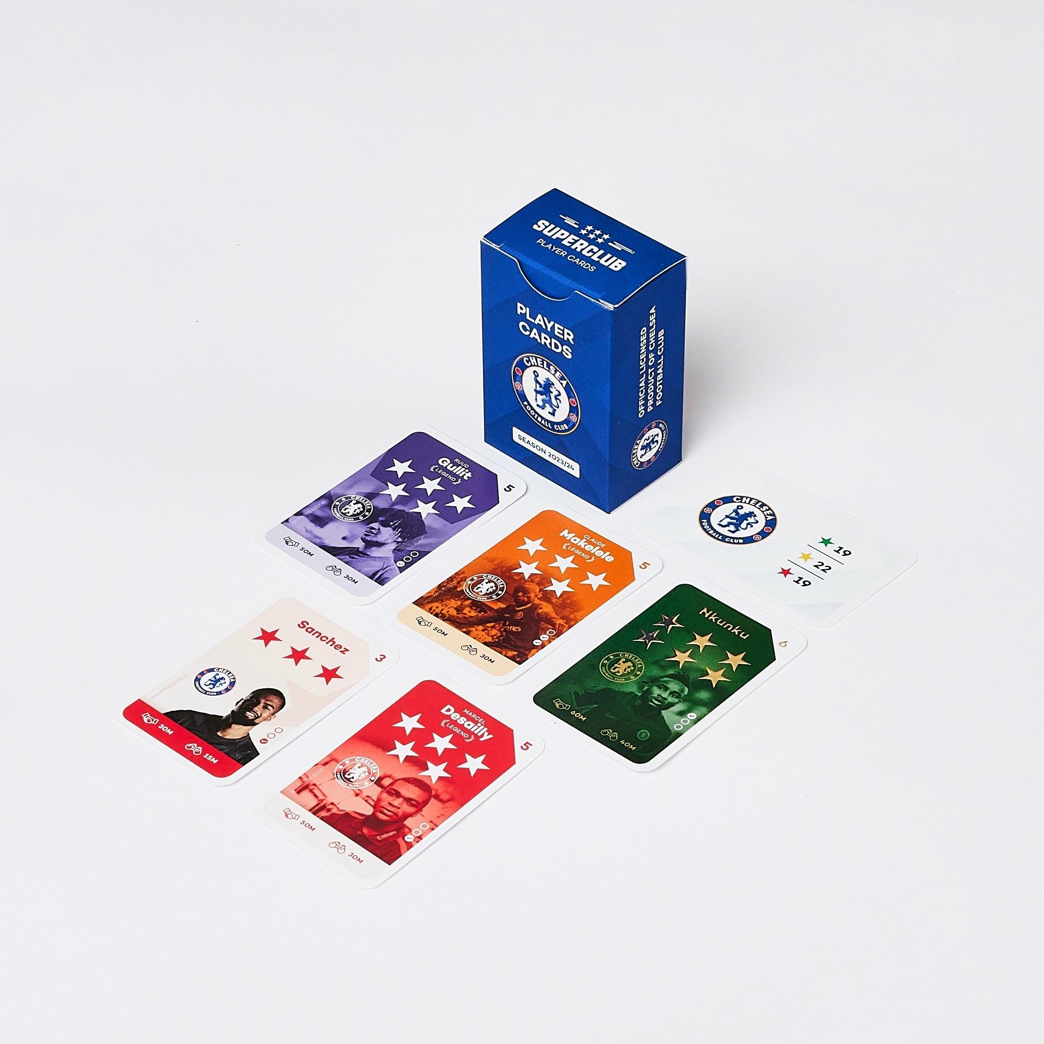 Juego De Mesa Superclub Chelsea Player Cards 2023 24 Ingles
