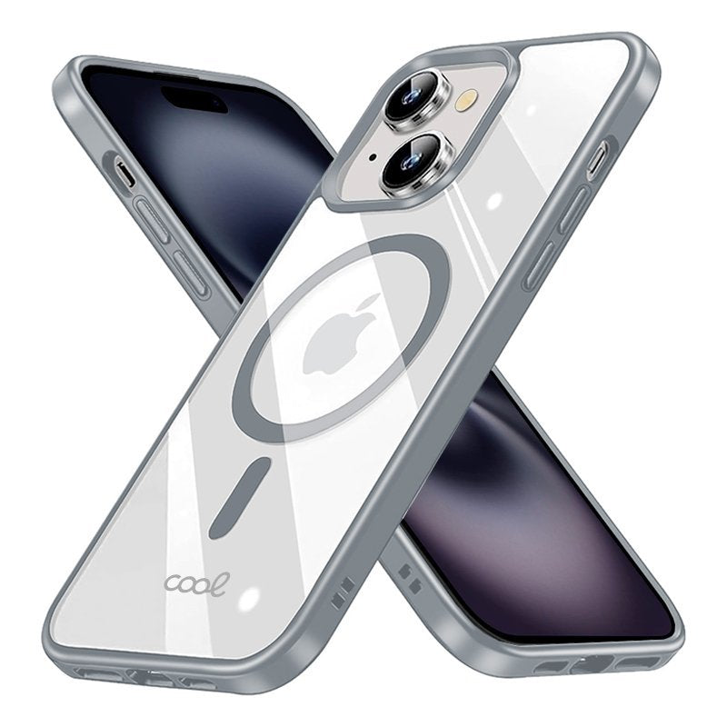 EAN 8434847075433 - COOL Accesorios COOL funda para teléfono móvil 15,5 cm (6.1") Plata, Transparente imagen 4