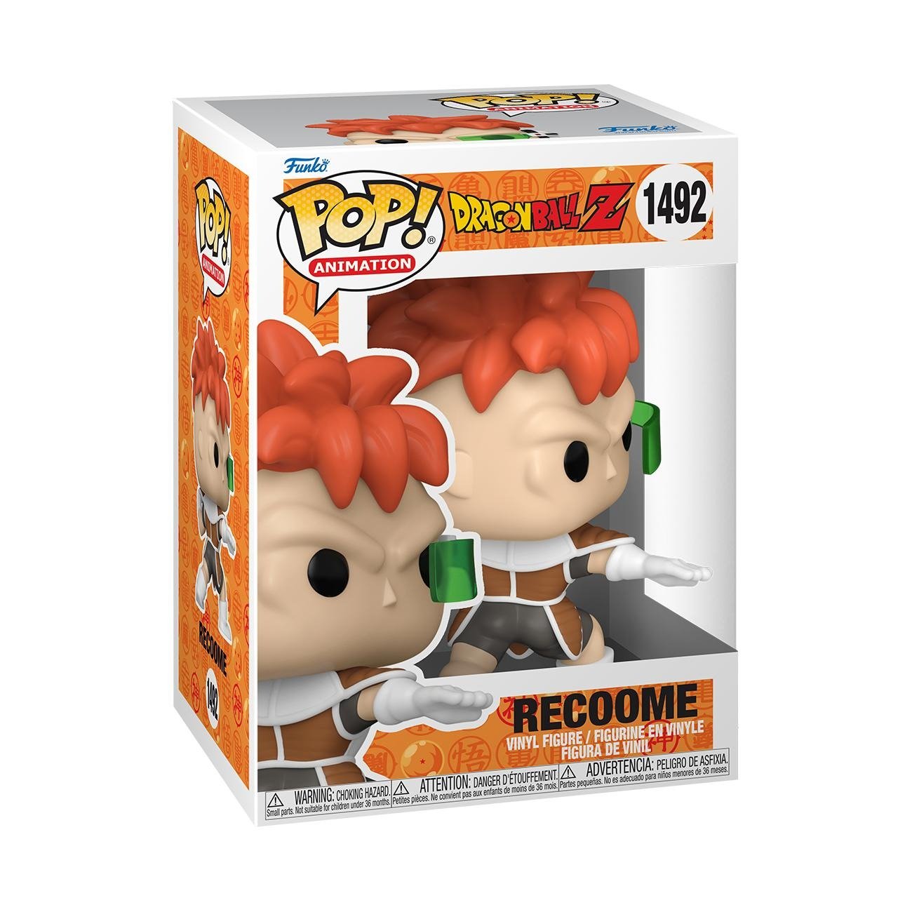Funko Pop Dragon Ball Z S10 Ginyu Force Recoome 48668