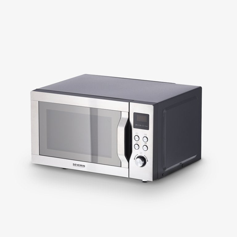 EAN 4008146041242 - Severin 7777000 Negro, Acero inoxidable Microondas con grill Encimera 25 L imagen 1