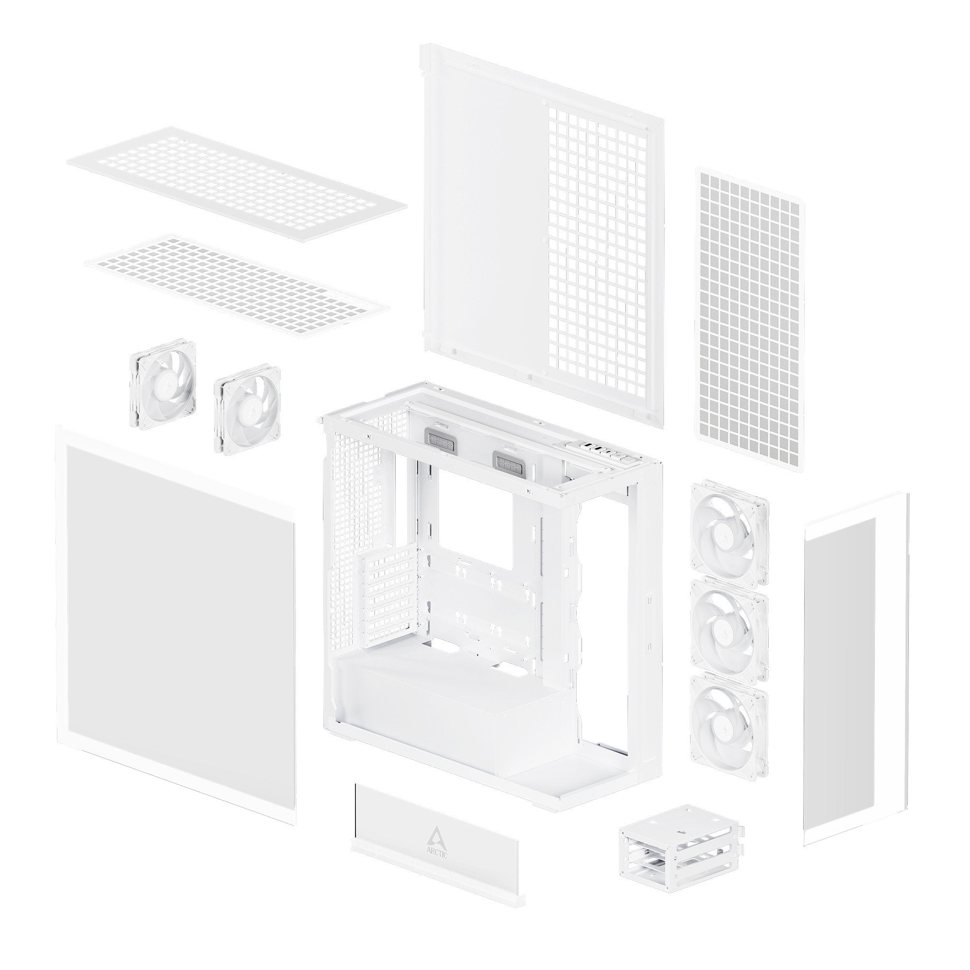 EAN 4895265000294 - ARCTIC Xtender White (Clear Glass) Midi Tower Blanco imagen 8