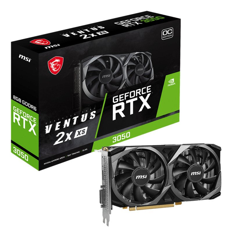 EAN 0824142319192 - MSI VENTUS GEFORCE RTX 3050 2X XS 8G OC tarjeta gráfica NVIDIA 8 GB GDDR6 imagen 4