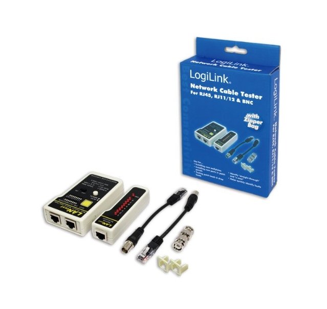EAN 4052792006551 - LogiLink WZ0015 comprobador de cables de red imagen 1