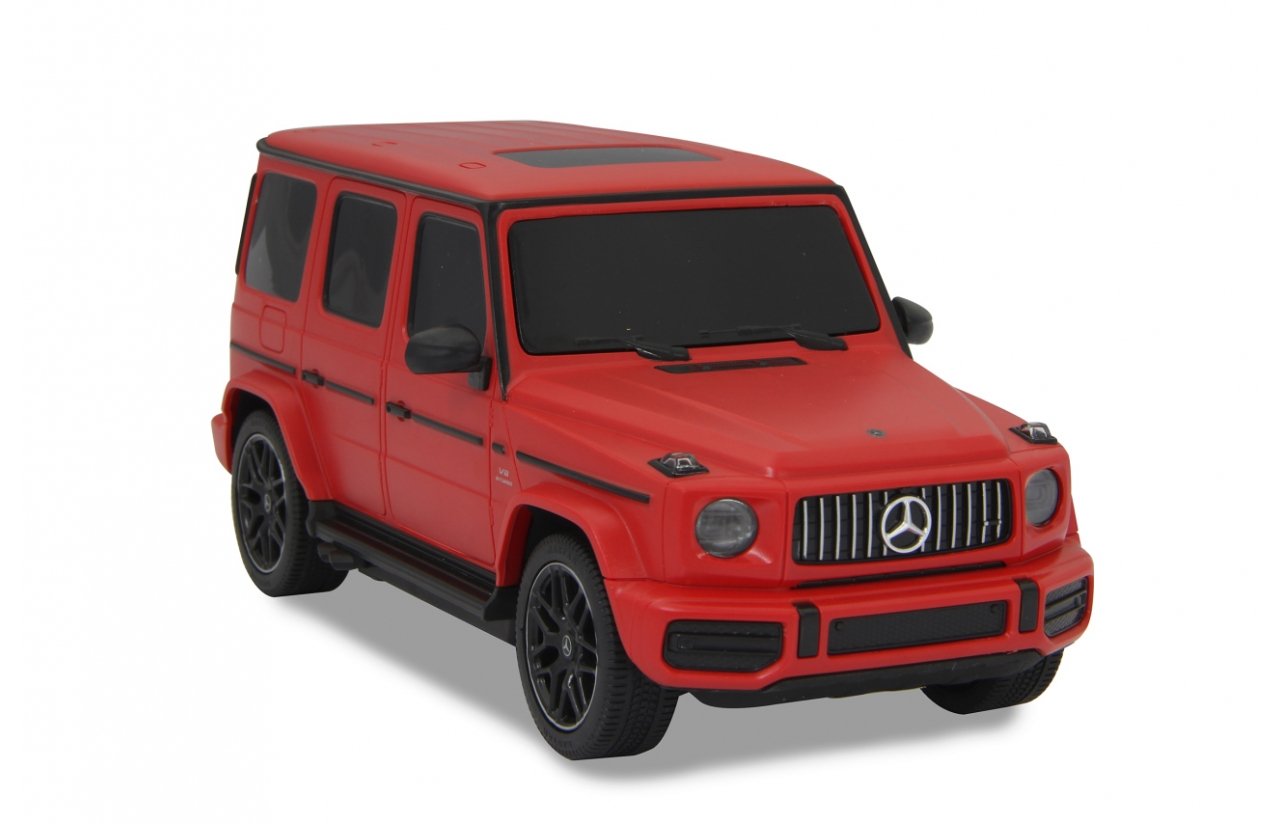 Jamara Mercedes-Benz Amg G63 Modelo Controlado Por Radio Coche Motor Eléctrico 1:24, Radiocontrol Rojo/Negro, Coche, 1:24, 6 Año(S)