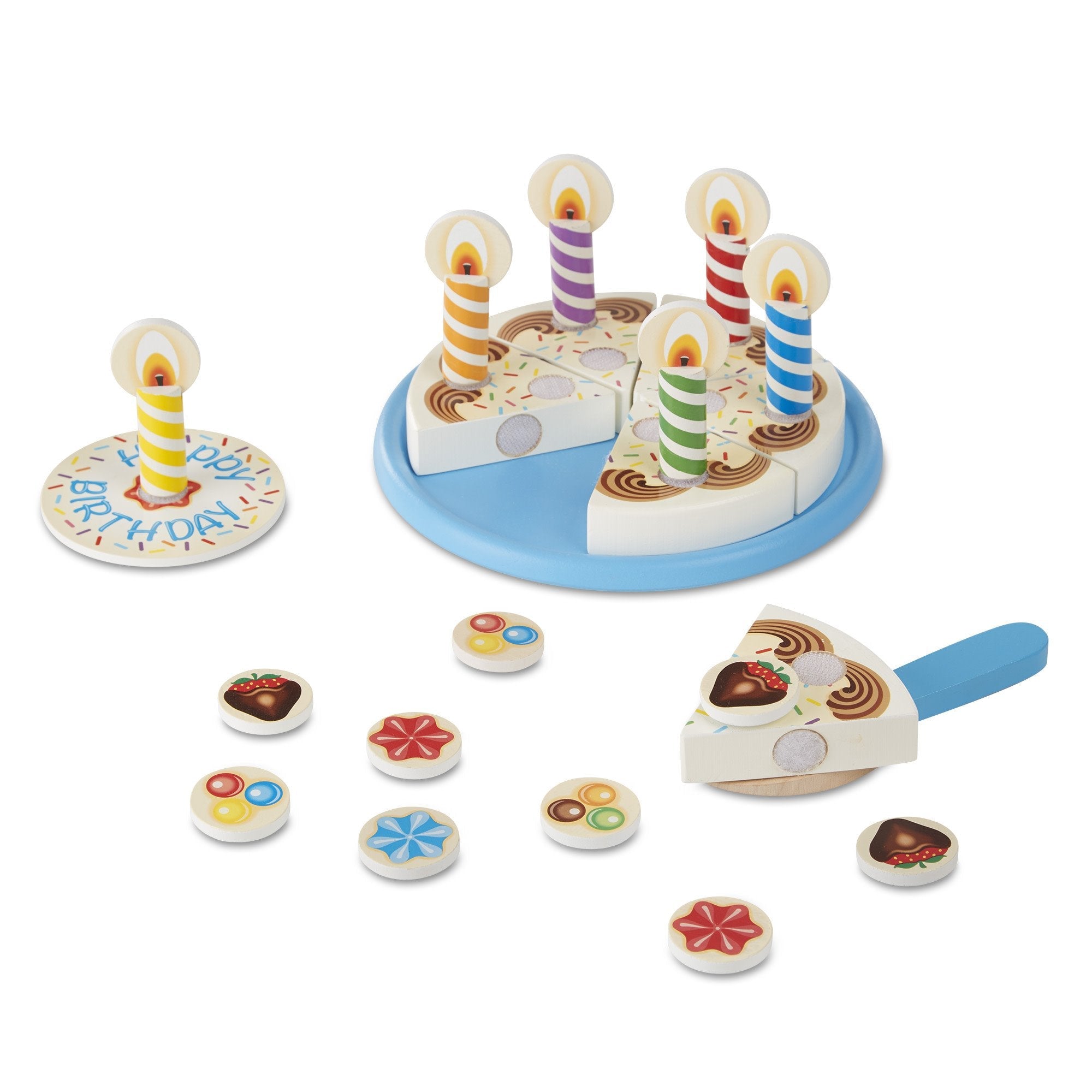 Spinmaster Melissa & Doug - Holz Geburtstagskuchen 6074876