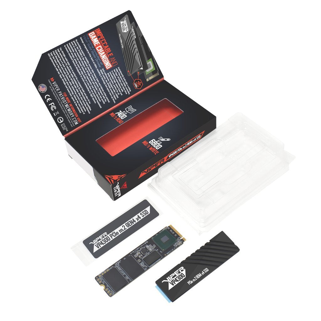 EAN 0814914028360 - Patriot Memory VIPER VP4300 1 TB M.2 PCI Express 4.0 NVMe imagen 8