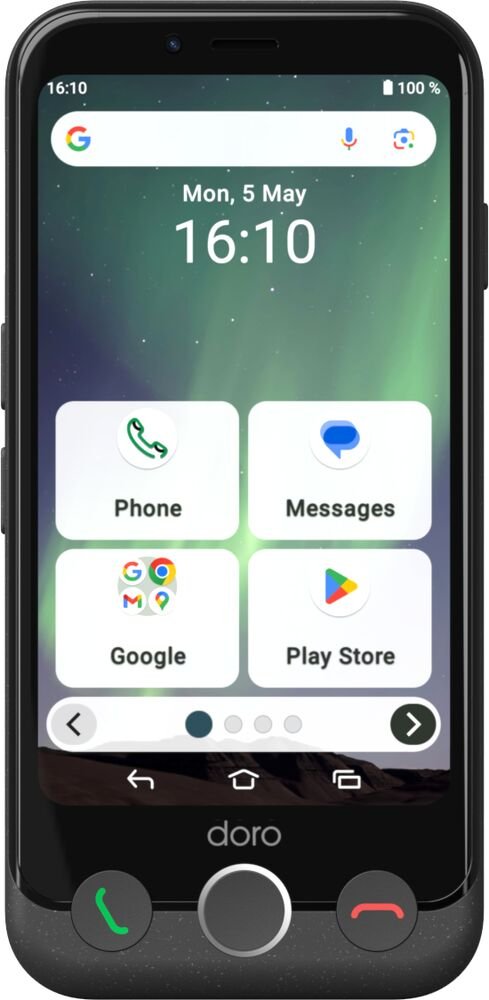 EAN 7322460088859 - Doro Aurora A10 11,4 cm (4.5") SIM doble Android 14 4G USB Tipo C 4 GB 64 GB 3000 mAh Grafito imagen 3