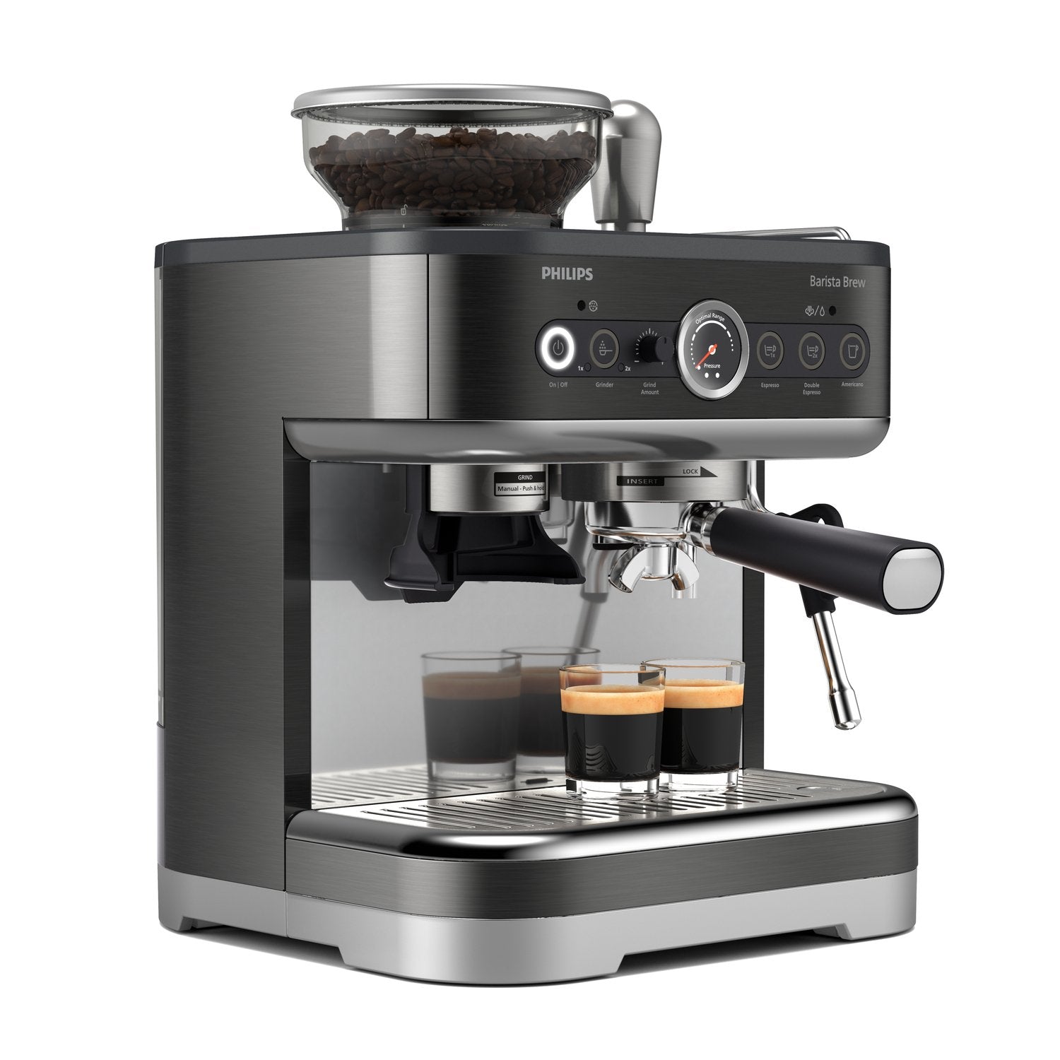 EAN 8720389033223 - Philips PSA3218/10 cafetera eléctrica Semi-automática Máquina espresso 2,3 L imagen 17