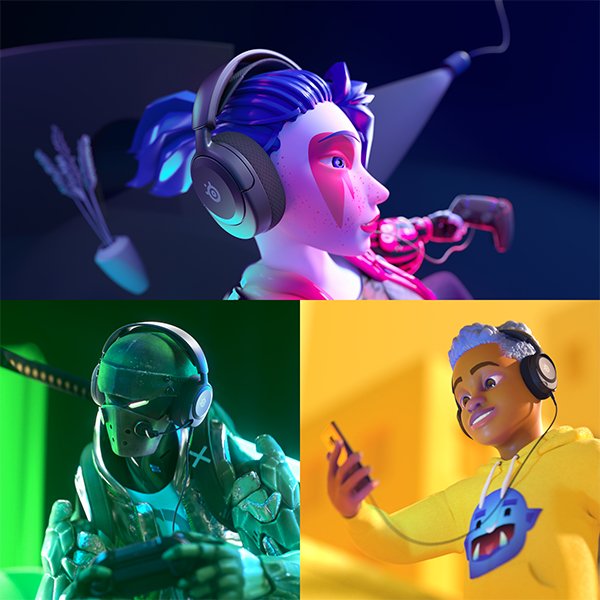 Steelseries Arctis Nova 1p, Auriculares Para Juegos (Negro, Conector De 3,5 Mm)