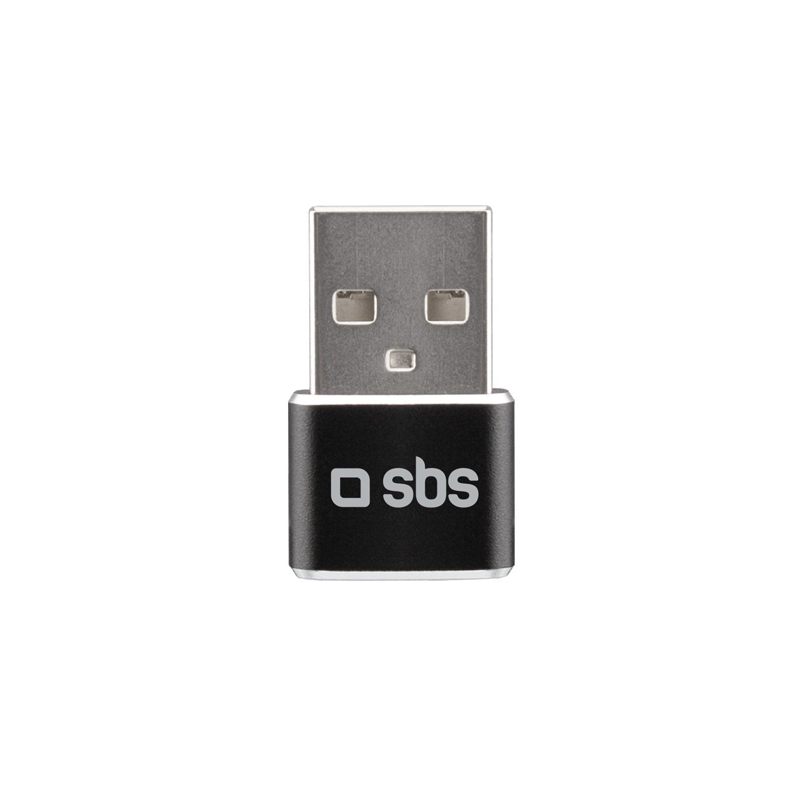 Sbs Teadaptusbtc Cambiador De Género Para Cable Usb Type-A Usb Tipo C Negro