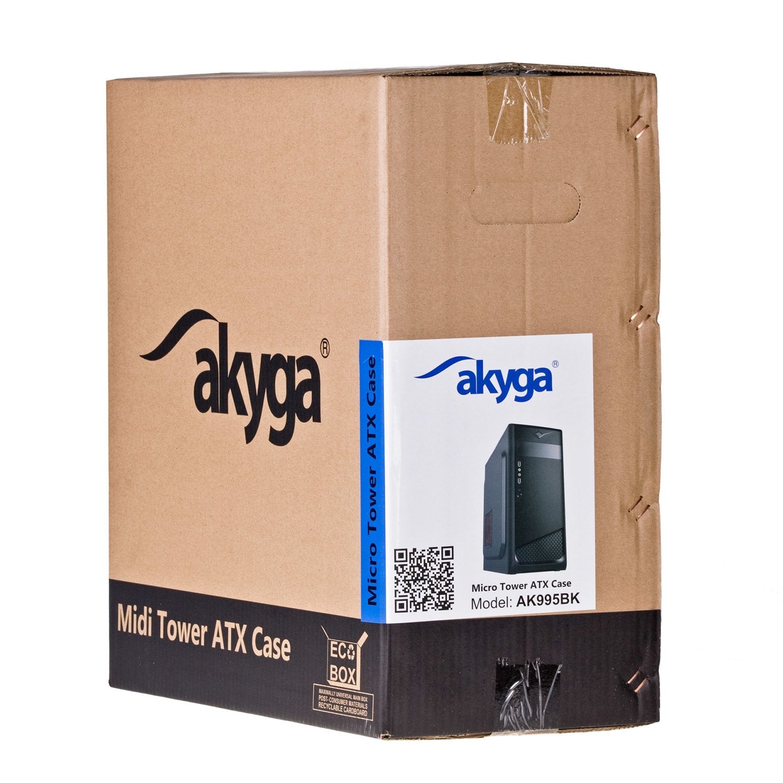 Akyga Caja Pc Micro Atx 2.Usb2.0 Ak995bk Sin Fuente