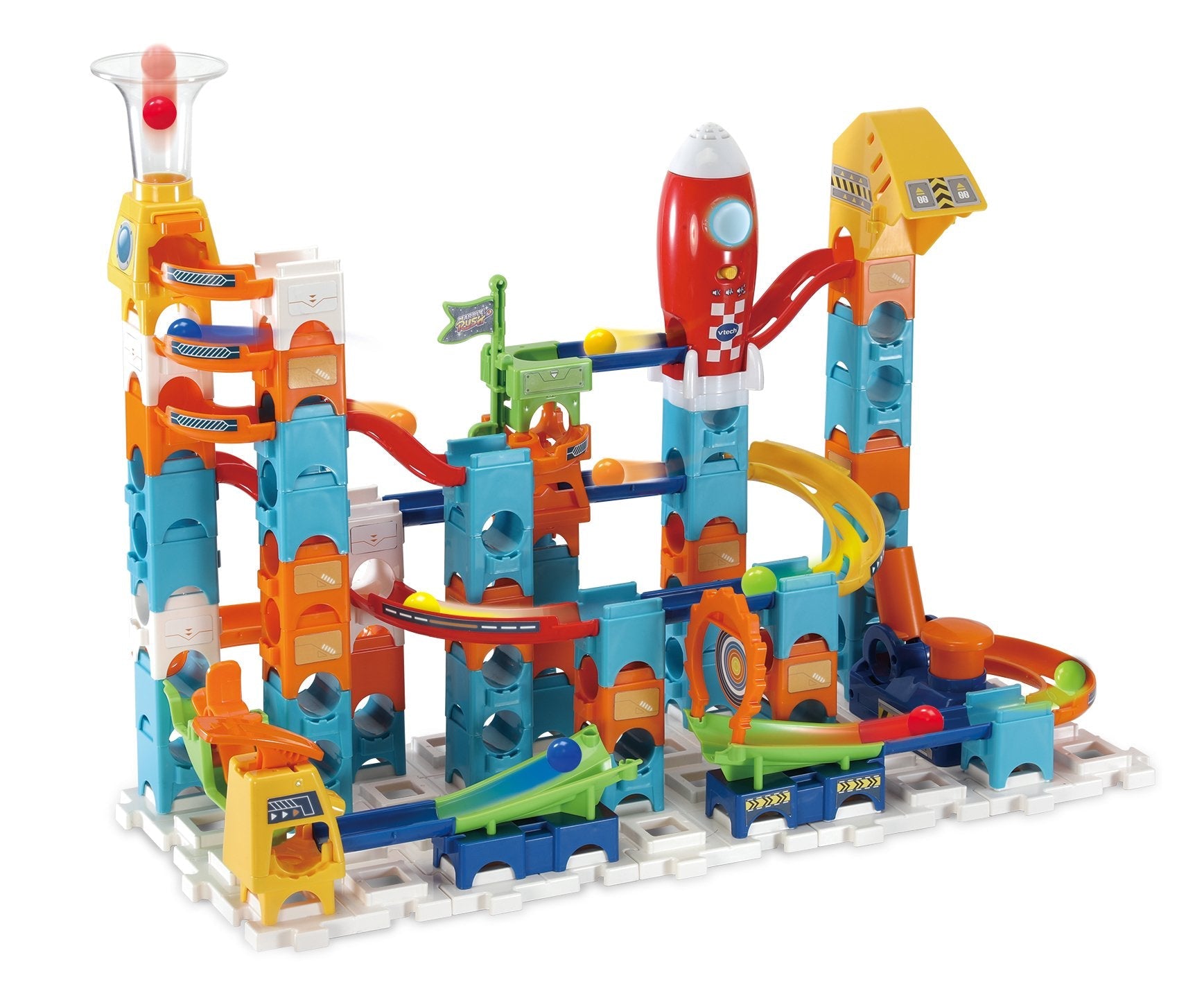 Vtech Marble Rush - Set De Aventura S100, Tren 80-503649