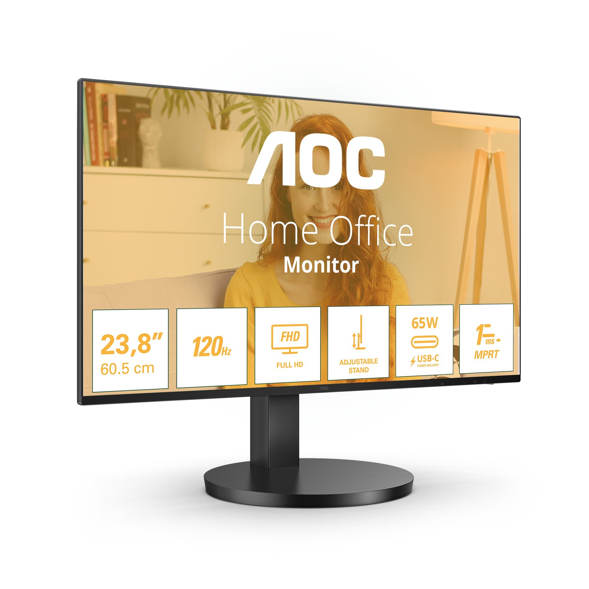 EAN 4038986181457 - AOC B3 27B3CF2 pantalla para PC 68,6 cm (27") 1920 x 1080 Pixeles Full HD LED Negro imagen 2