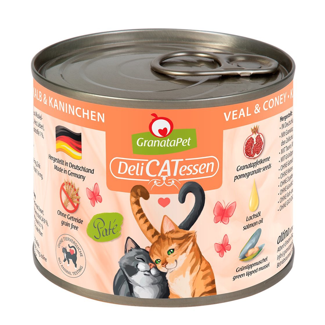 Granatapet Delicatessen Veal And Coney - Comida Húmeda Para Gatos - 200g