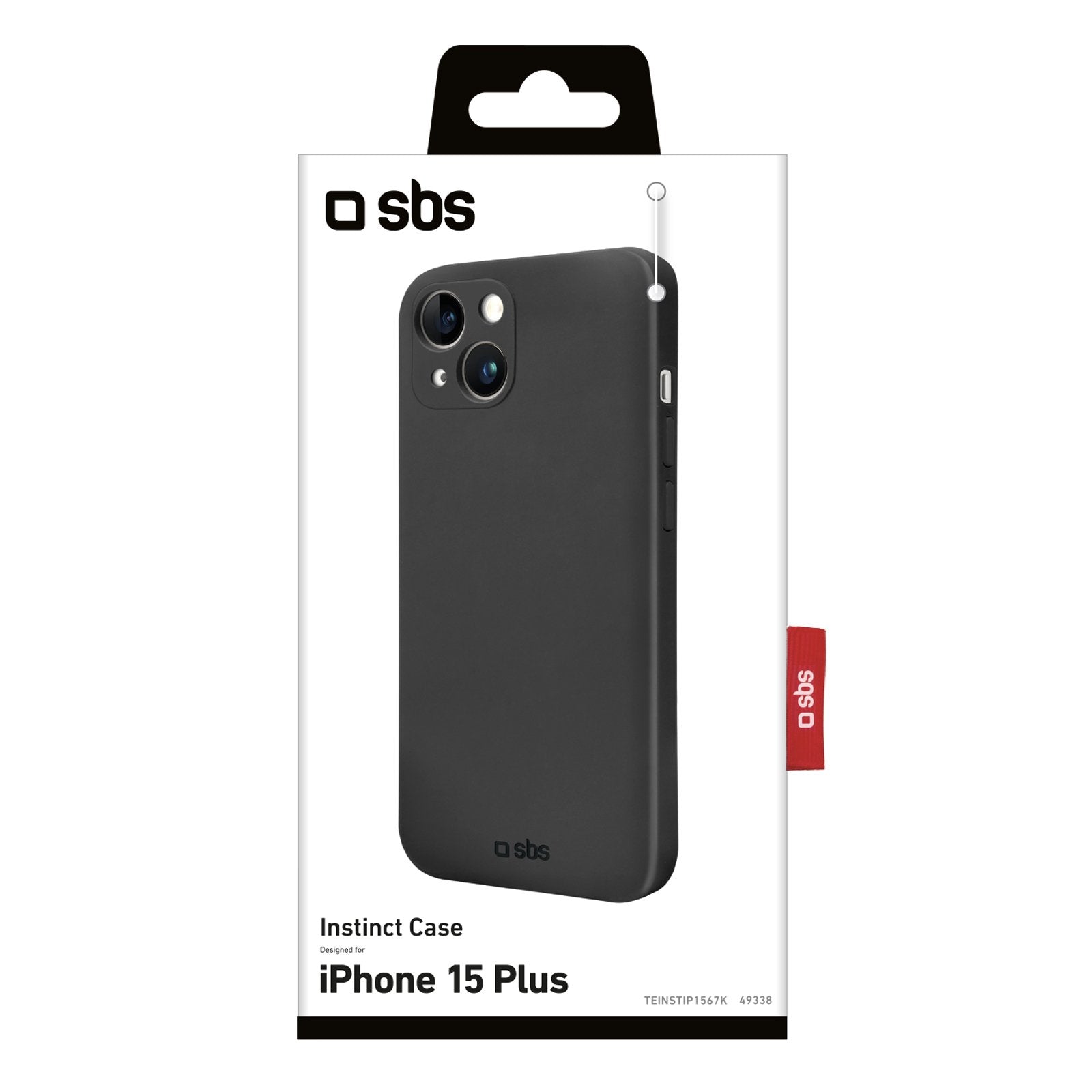 Sbs Instinct Funda Iphone 15 Plus Negro
