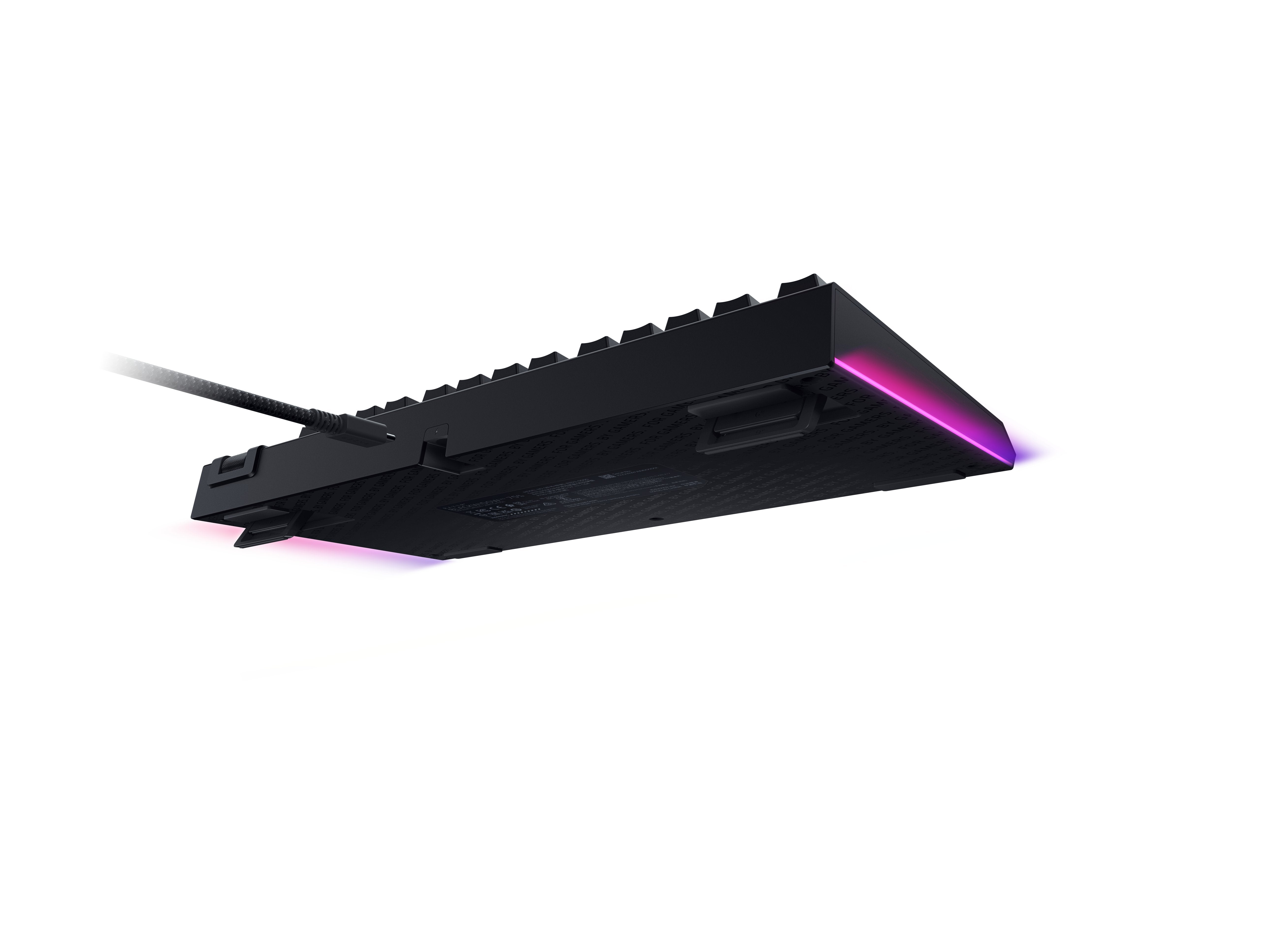 EAN 8887910072974 - Razer BlackWidow V4 75% teclado Juego USB QWERTY Inglés de EE. UU. Negro imagen 9
