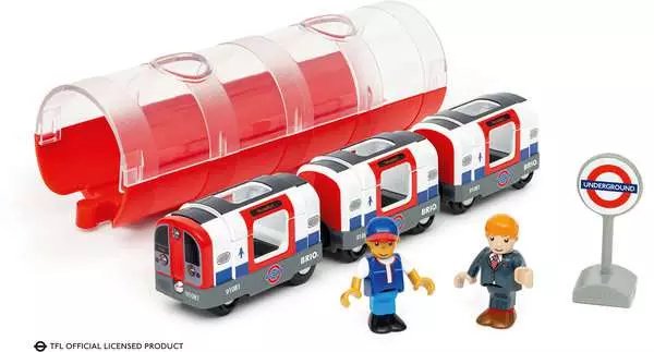 Brio World World London Subway Con Luz Y Sonido, Tocando Vehículo 63608500
