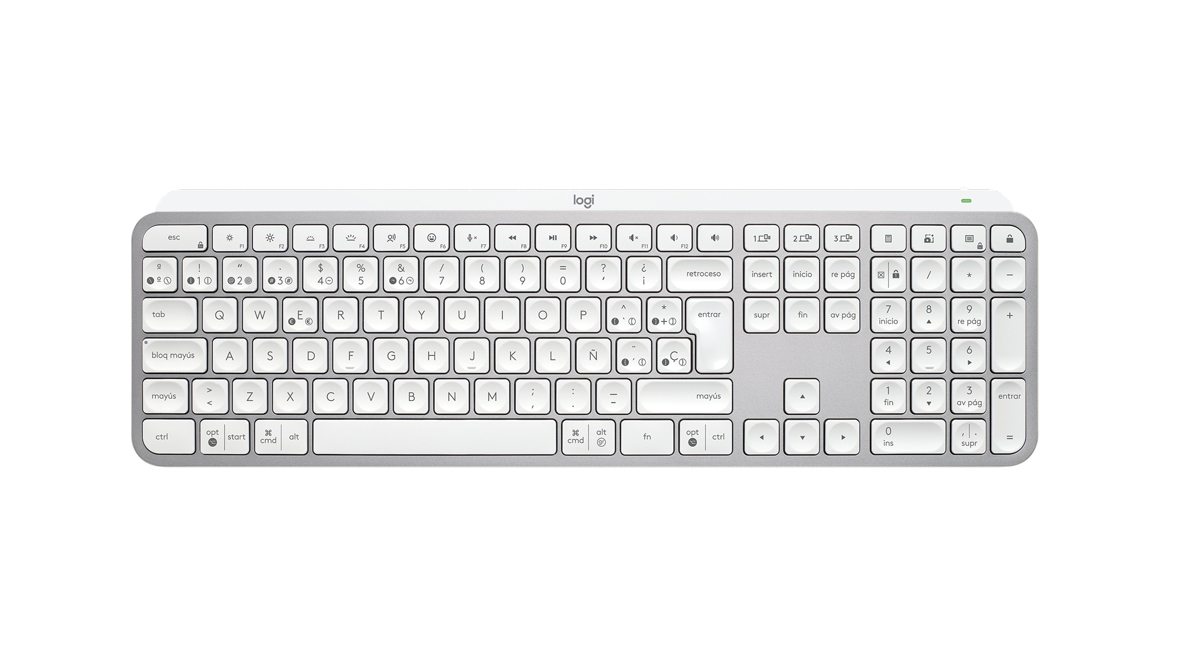 EAN 5099206112131 - Logitech 920-011578 teclado Oficina Bluetooth QWERTY Español Gris imagen 5