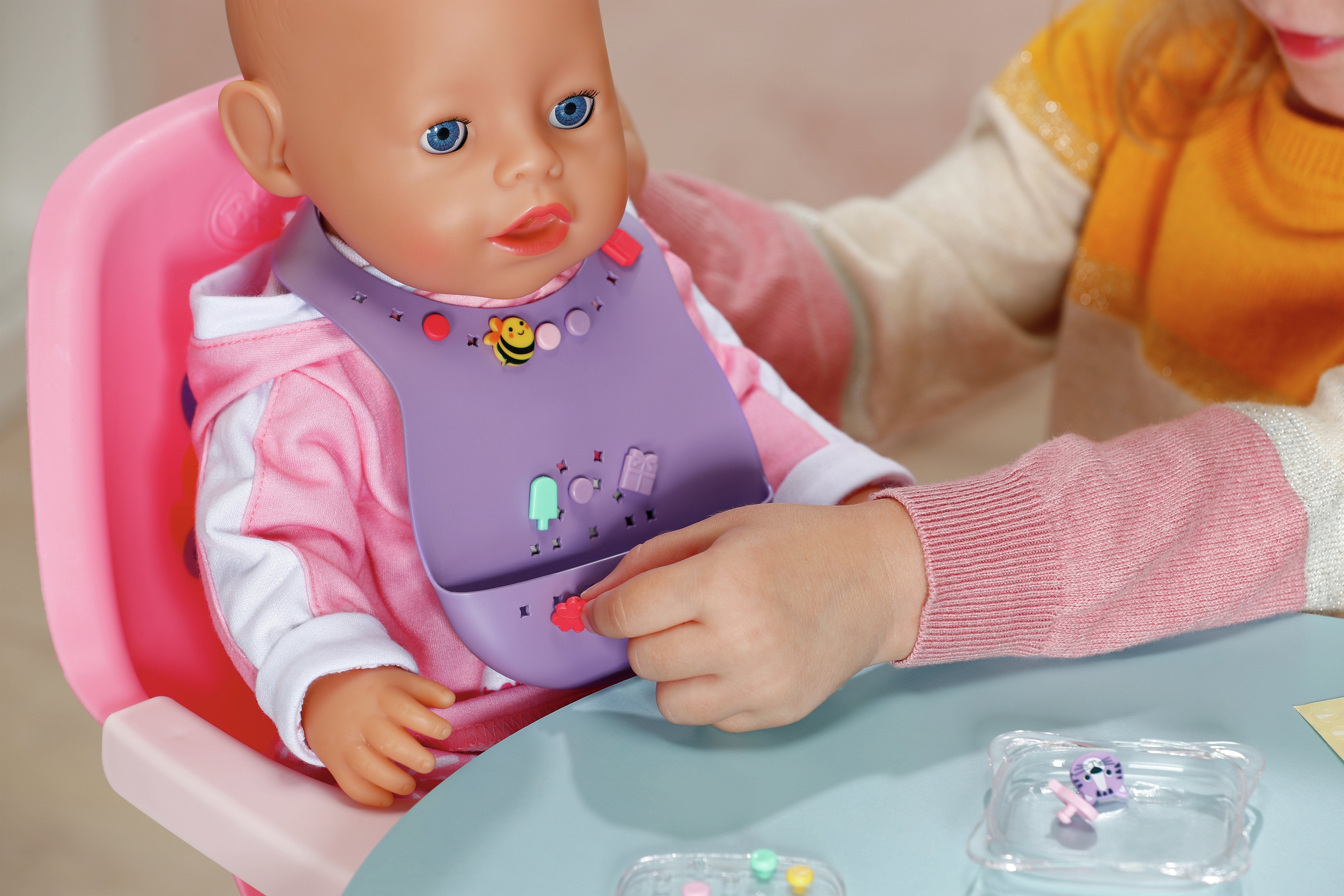 EAN 4001167837221 - BABY born Bib Pinplay Babero de muñecas imagen 5