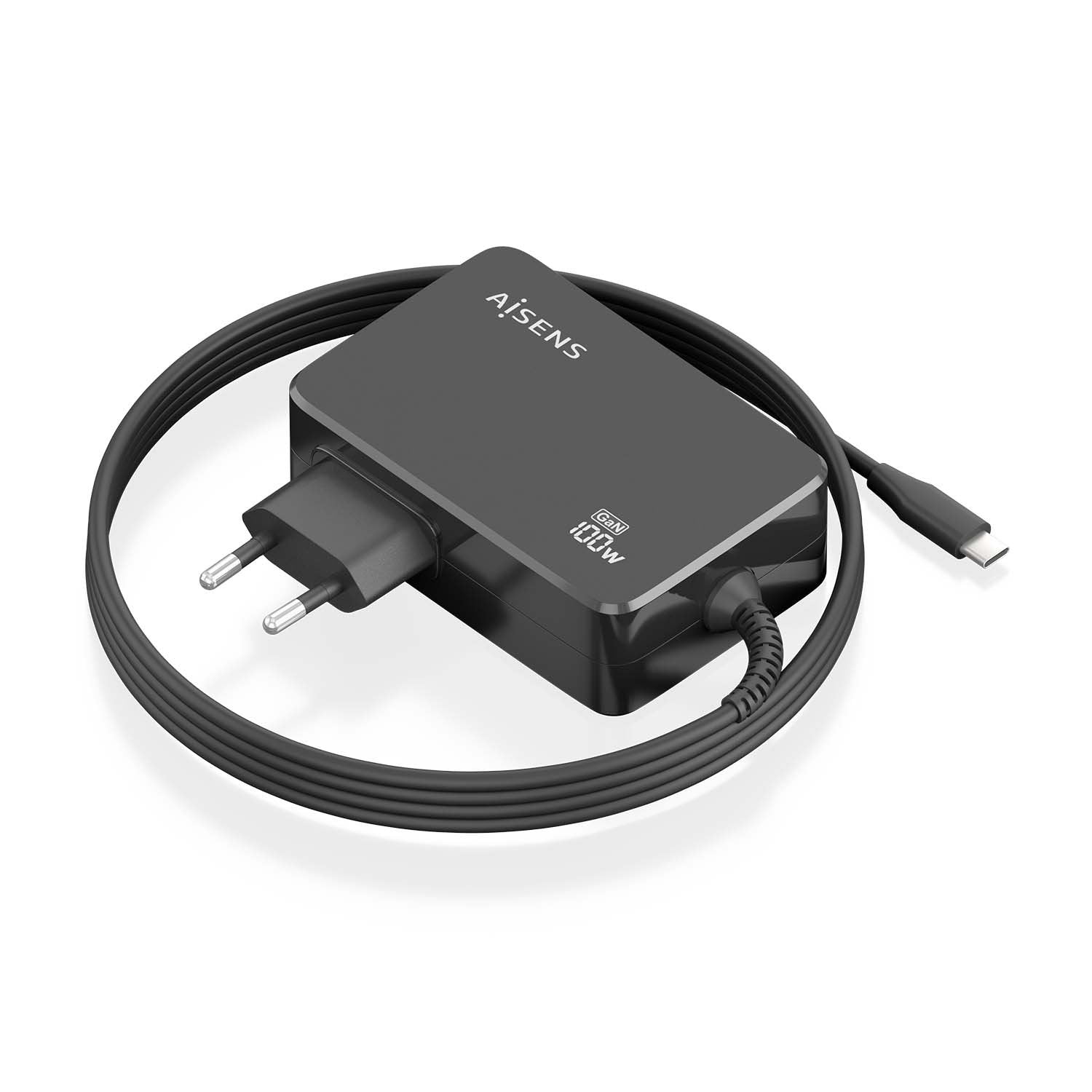 EAN 8435739902912 - AISENS ASCH-1PD100WL50-BK cargador de dispositivo móvil Cámara digital, GPS, Teléfono móvil, Portátil, Sm imagen 1