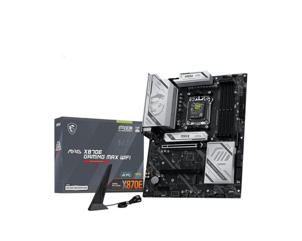 EAN 4711377407199 - MSI MAG X870E GAMING MAX WIFI placa base AMD X870E Zócalo AM5 ATX imagen 1