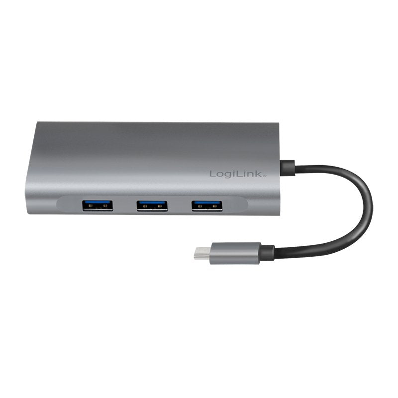 EAN 4052792064711 - LogiLink UA0383 base para portátil y replicador de puertos Alámbrico USB 3.2 Gen 1 (3.1 Gen 1) Type-C Pla imagen 5