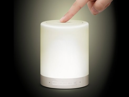 Conceptronic Altavoz Bluetooth Con Luz Lampara 1.6w