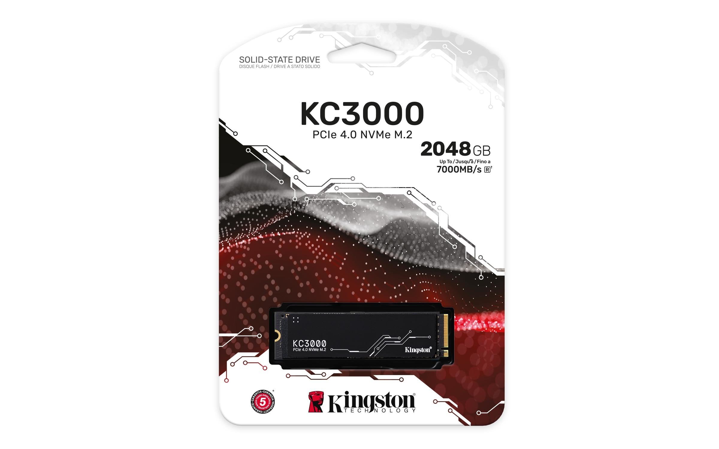 EAN 0740617324242 - Kingston Technology KC3000 2,05 TB PCI Express 4.0 3D TLC imagen 4