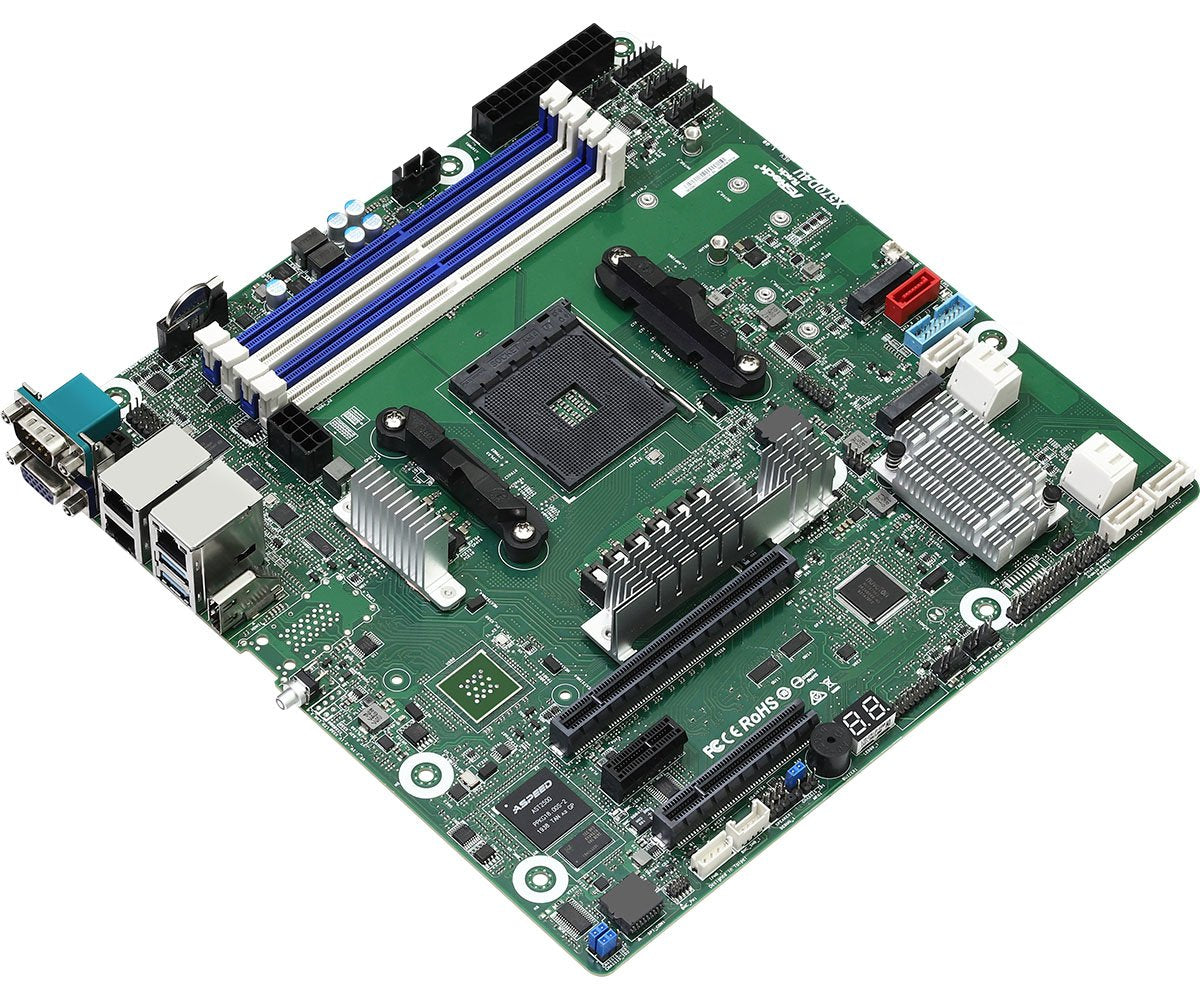 EAN 4710483932618 - Asrock X570D4U placa base AMD X570 Zócalo AM4 micro ATX imagen 2