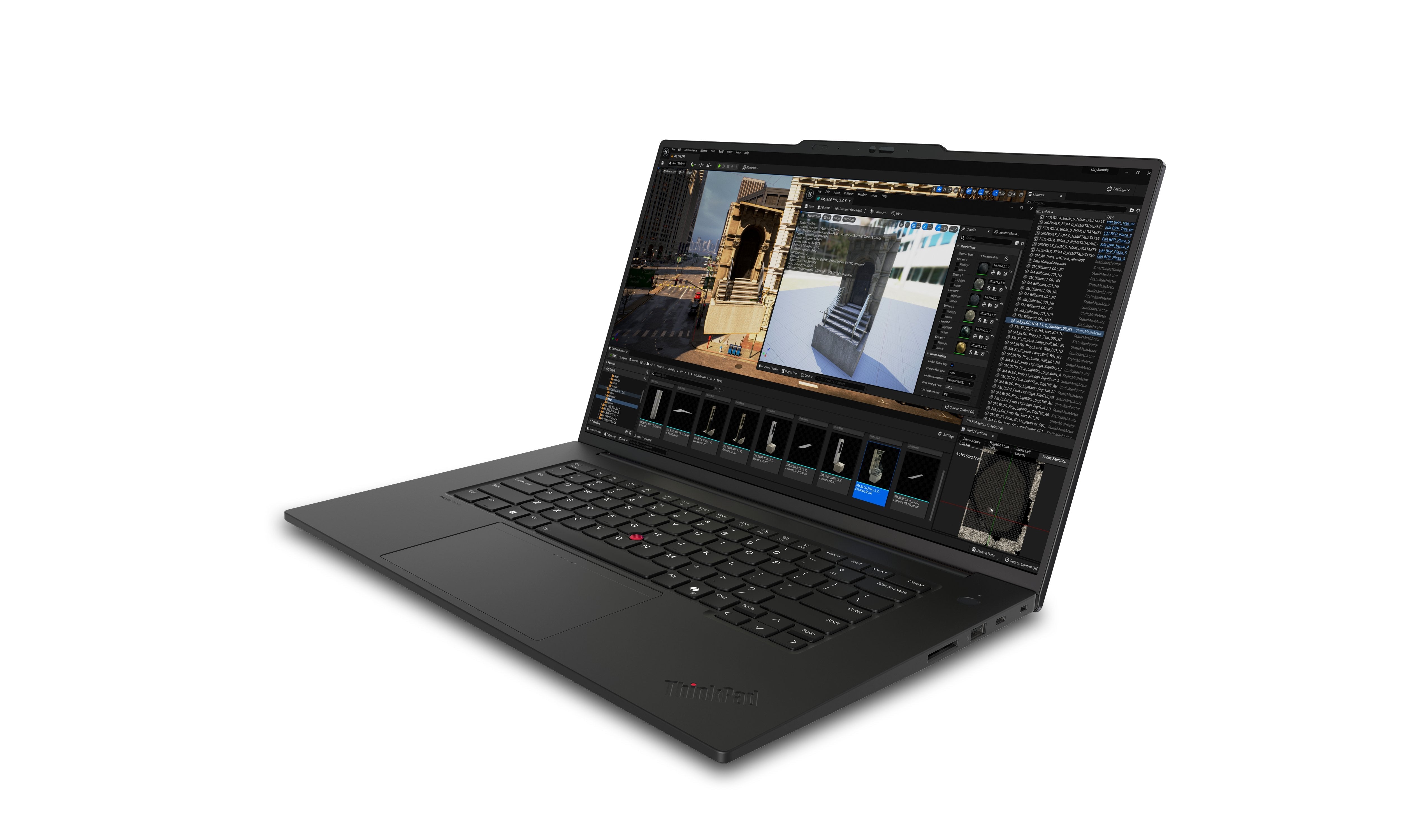 EAN 198153496280 - Lenovo ThinkPad P1 Gen 7 Intel Core Ultra 7 165H Estación de trabajo móvil 40,6 cm (16") WQXGA 32 GB LPDDR imagen 4