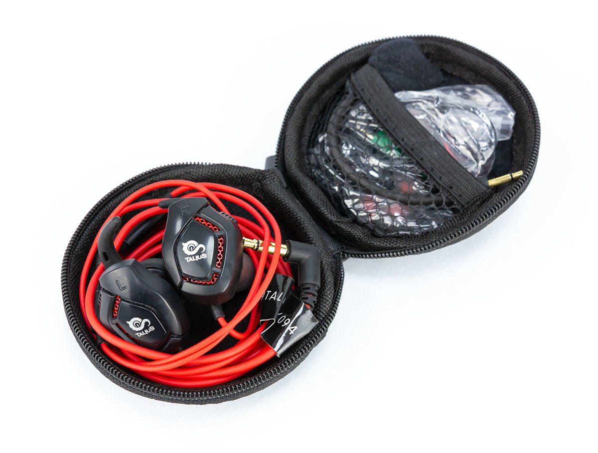 EAN 8436550234855 - TALIUS TAL-REX auricular y casco Alámbrico Dentro de oído Negro, Rojo imagen 6