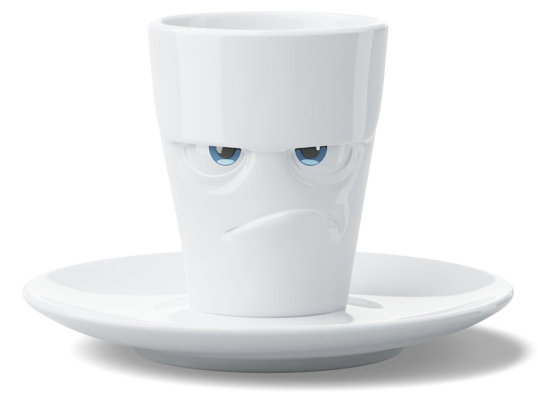 Fiftyeight Espresso Mug Con Henkel 80ml - Grummelig Blanco