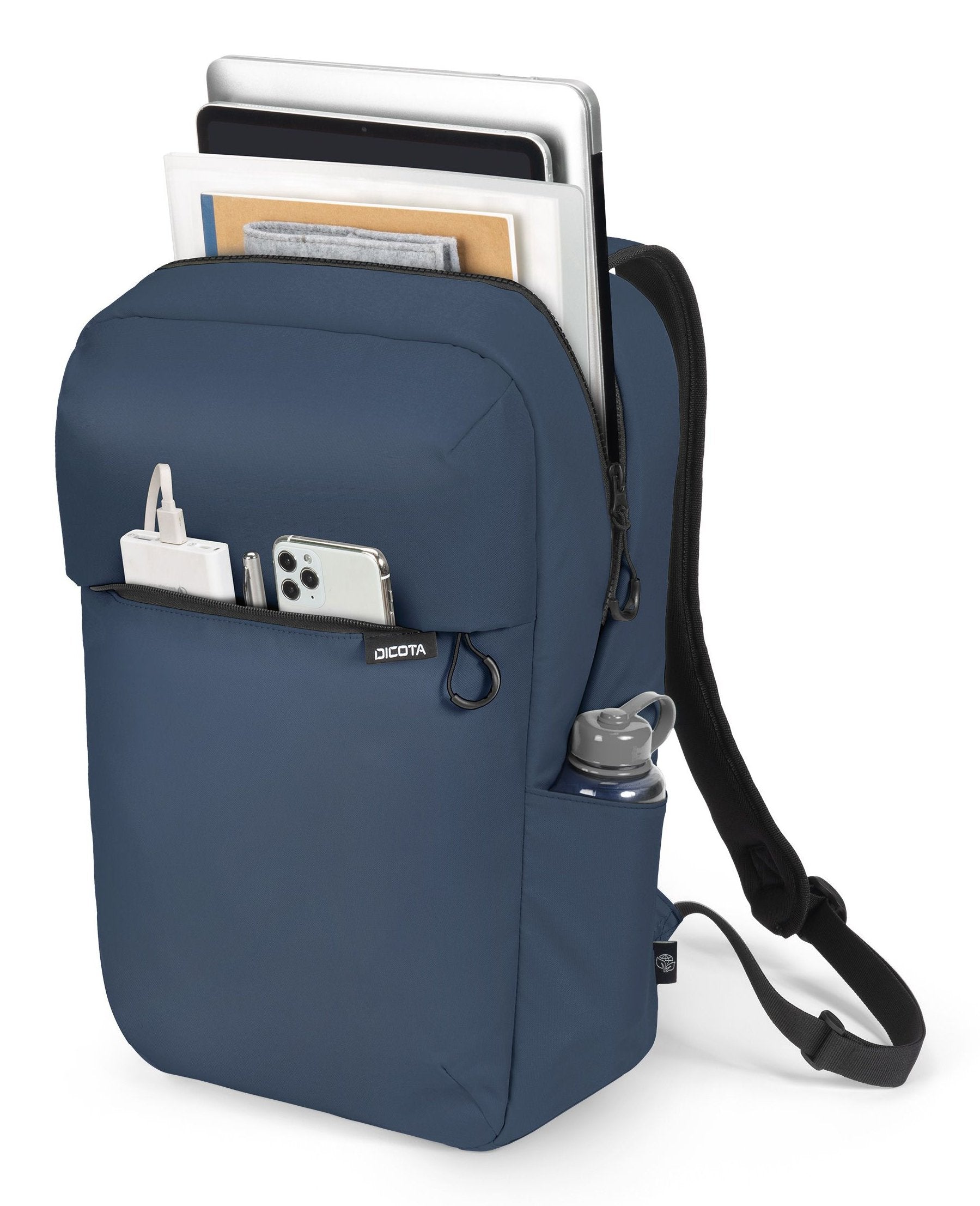 EAN 7640239422186 - DICOTA D32120-RPET mochila Mochila informal Azul Poliéster, Tereftalato de polietileno reciclado (rPET) imagen 5