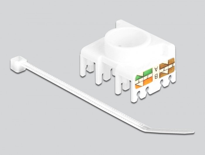 Keystone Modul Rj45 Buchse Zu Lsa Cat.6a 180° Werkzeugfrei