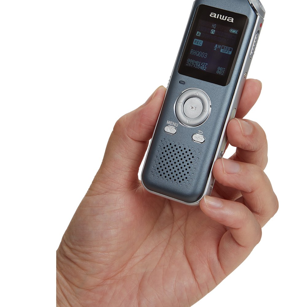 Aiwa Dvr-M700 Azul Grabadora De Voz Digital 16gb