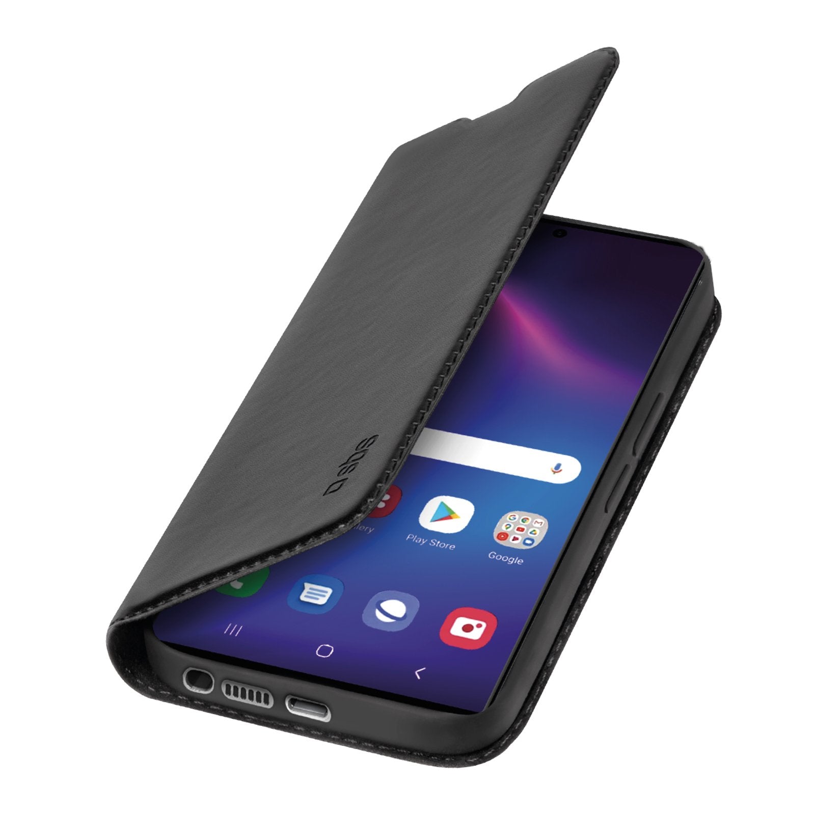 EAN 8018417466625 - SBS TEBKLITESAS24UK funda para teléfono móvil 17,3 cm (6.8") Funda cartera Negro imagen 1