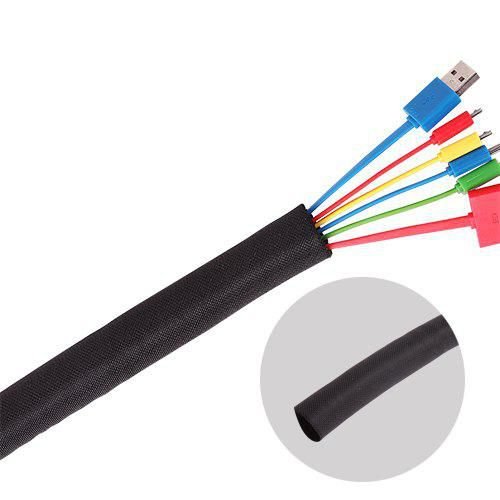 EAN 5704174067818 - Vivolink VLSC3825000B organizador de cables Malla trenzada expandible para cables Negro 1 pieza(s) imagen 5