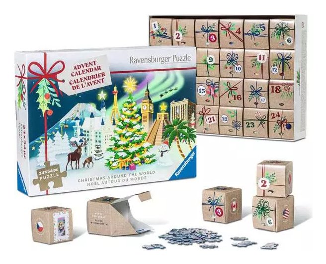 Ravensburger Adventskalender Minipuzzle